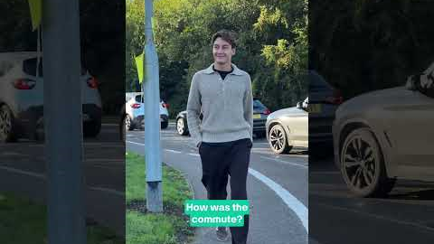 George Russell’s traffic paradise 😂 #f1 #georgerussell #mercedesf1