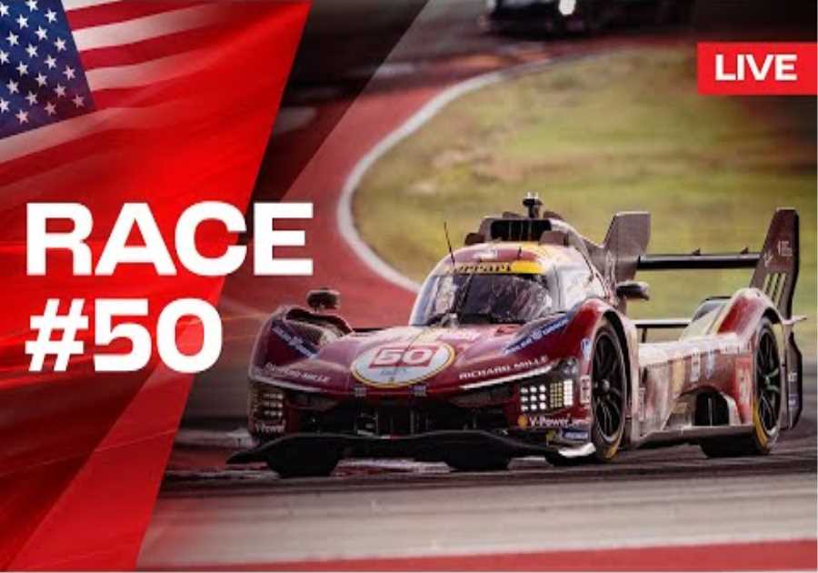 LIVE RACE Onboard car #50 for Lone Star of Le Mans | Ferrari Hypercar