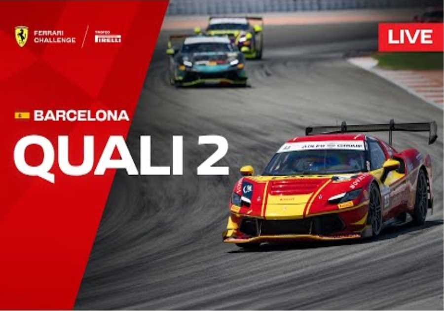 LIVE Ferrari Challenge Europe - Barcelona, Qualifying 2