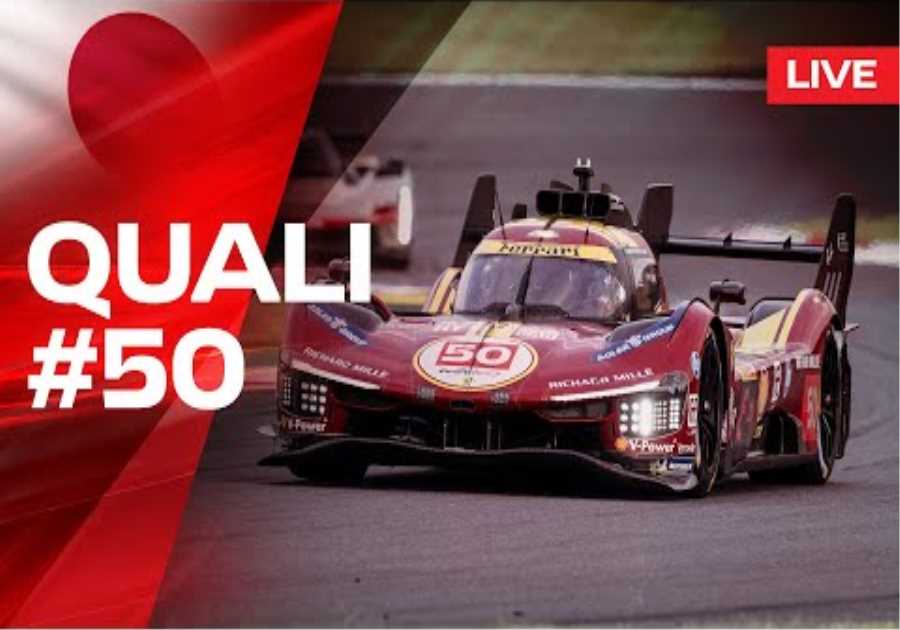 LIVE QUALI POV Onboard car #50 for 6 Hours of Fuji | Ferrari Hypercar
