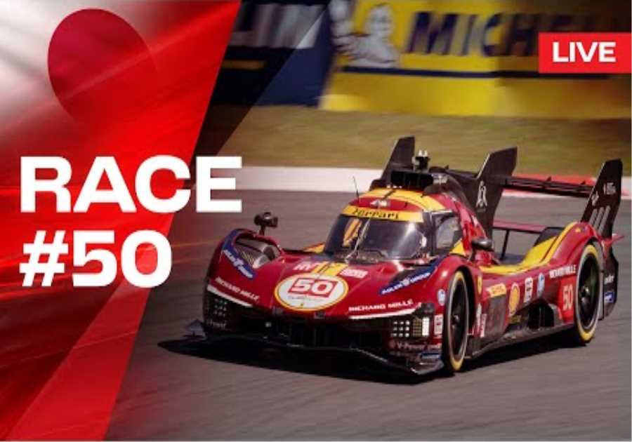 LIVE RACE POV Onboard car #50 for 6 Hours of Fuji | Ferrari Hypercar
