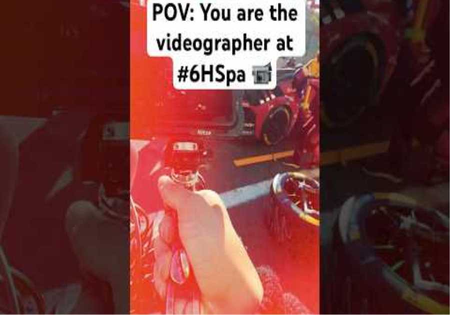 Capturing the #6HSpa action 📹#FerrariHypercar #WEC
