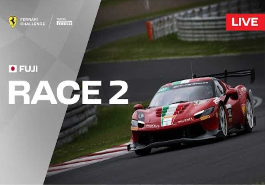 LIVE Ferrari Challenge Japan - Fuji, Race 2