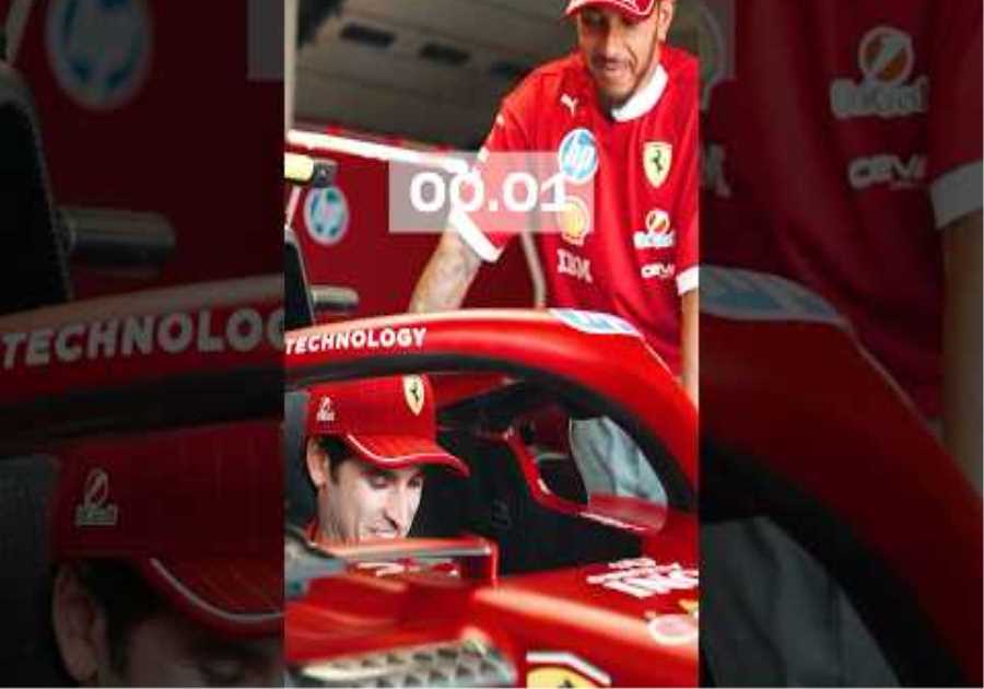 Driver change... F1 style  👀 #ScuderiaFerrari #FerrariHypercar #F1Shorts
