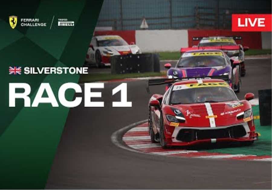 LIVE Ferrari Challenge UK - Silverstone, Race 1