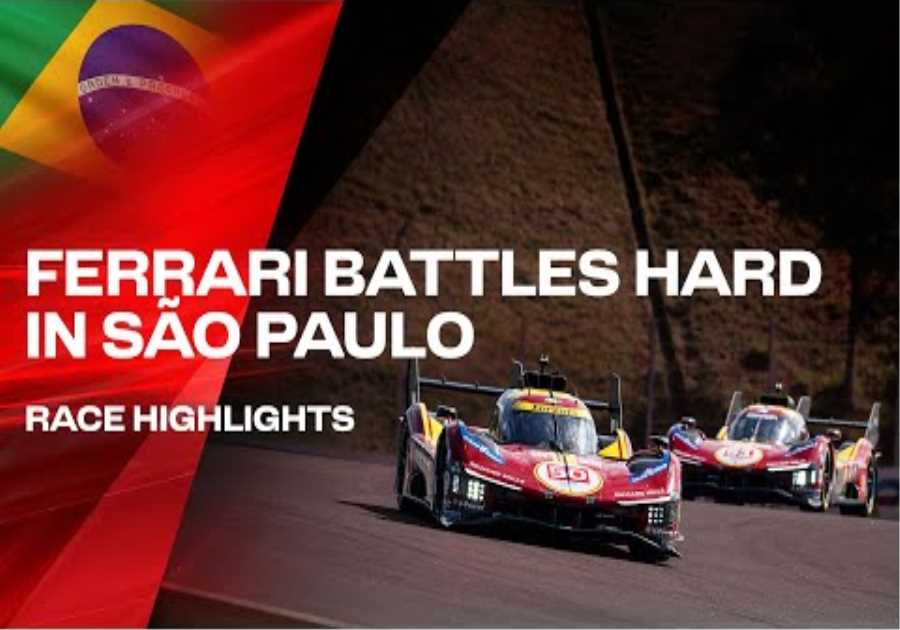 Ferrari 499P Takes on São Paulo | WEC Race Highlights