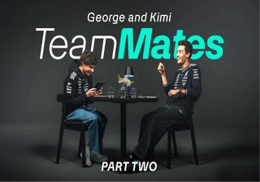 How do F1 drivers spend their spare time? | George Russell x Kimi Antonelli | TeamMates Part 2