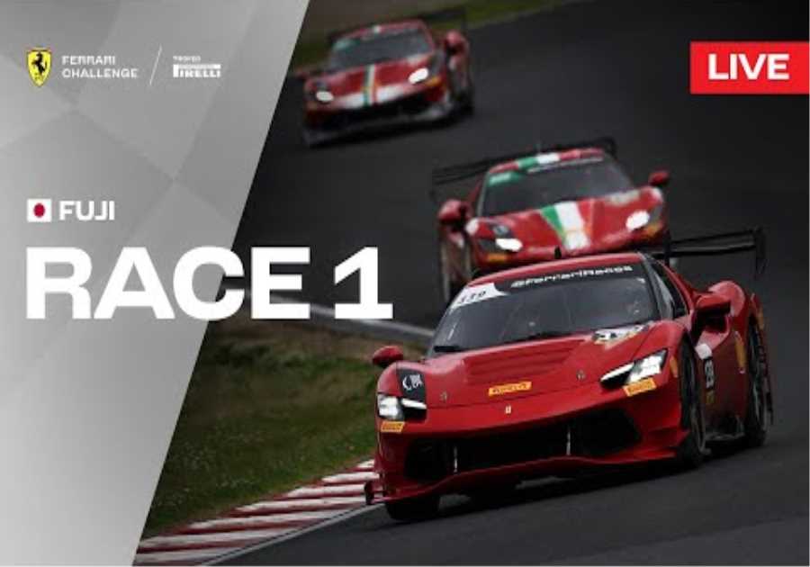 LIVE Ferrari Challenge Japan - Fuji, Race 1