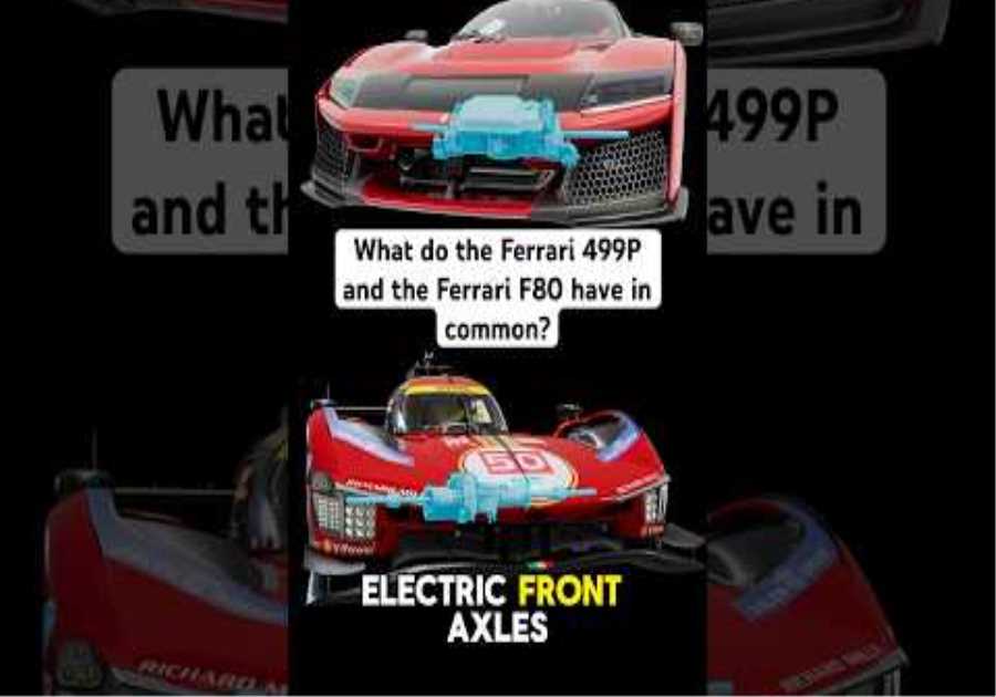 What do the #Ferrari499P and #FerrariF80 have in common? #stem
