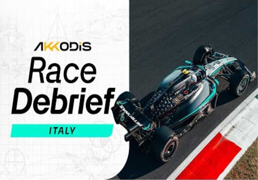What happened to Kimi at the start? | 2025 Italian GP F1 Akkodis Race Debrief