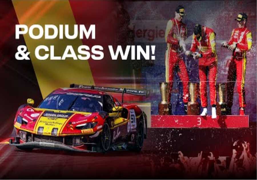 24 Hours of Spa 2025: Ferrari’s Intense Podium Fight and Bronze Class Triumph