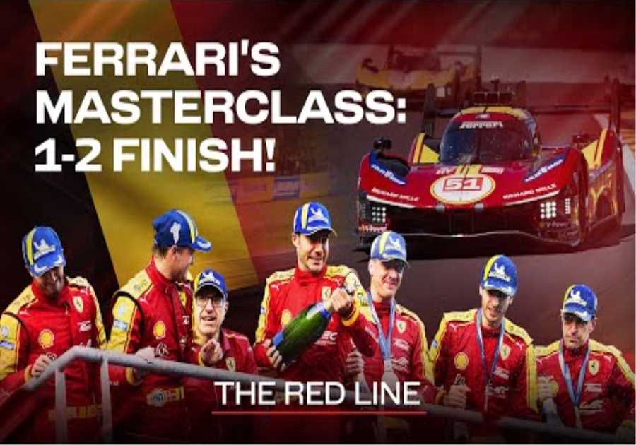 The Red Line | Ferrari Secures Third Consecutive WEC Victory at Spa | Full Access