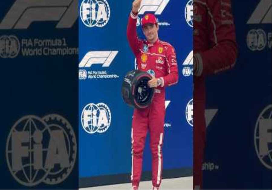 P1 for Charles Leclerc ! What a lap 🛞#F1Shorts #ScuderiaFerrari
