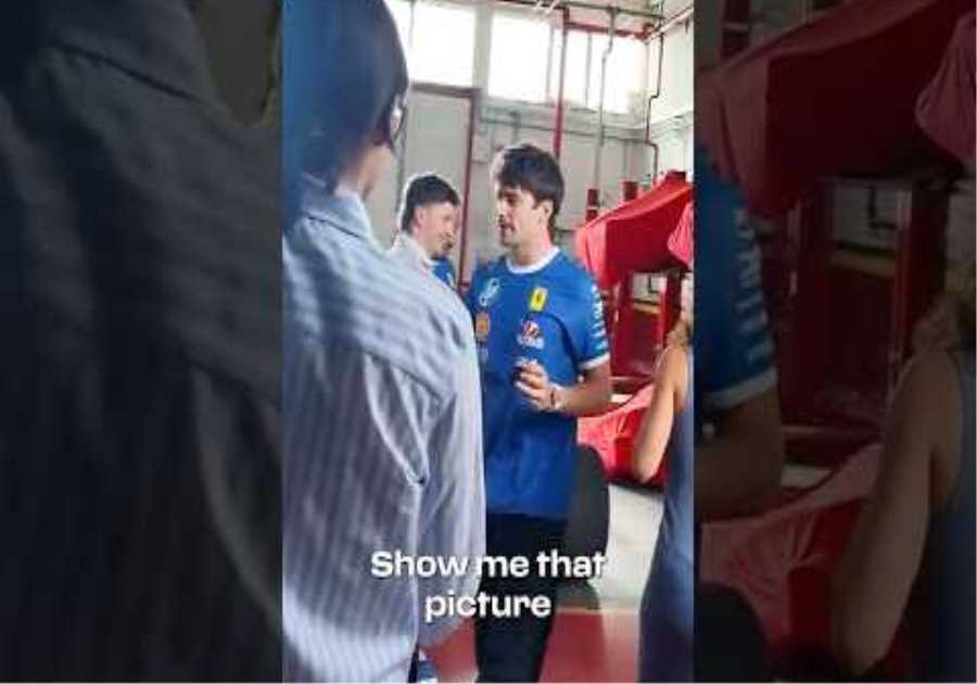The behind-the-scenes never fails 🤌 #F1Shorts #ScuderiaFerrari