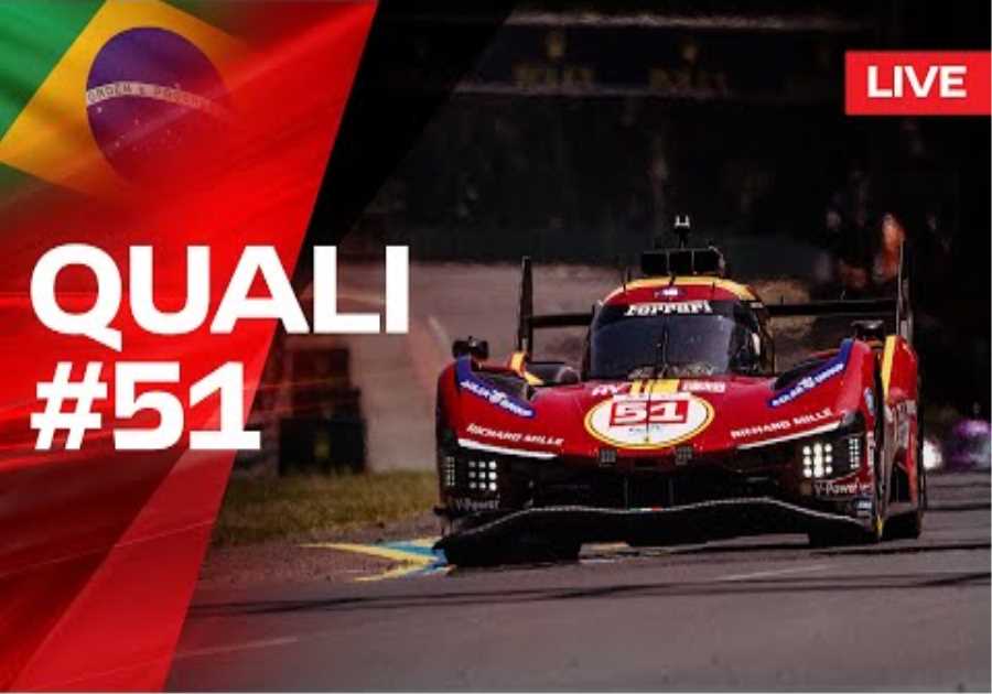 LIVE QUALI Onboard car #51 for 6 Hours of São Paulo | Ferrari Hypercar