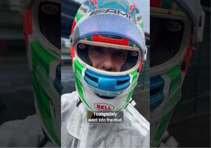 A Day with Kimi and the Juniors at the Kart Track 👀 #f1 #formula1 #mercedesamgf1