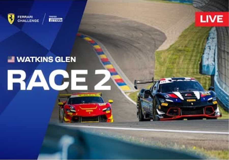 LIVE Ferrari Challenge North America - Watkins Glen, Race 2
