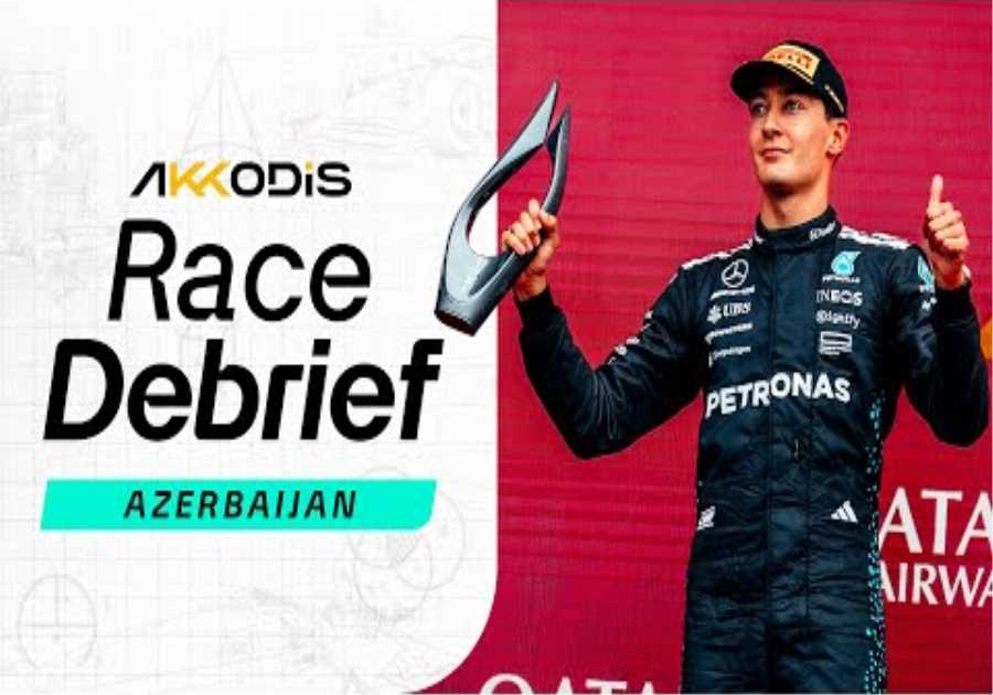 From Sick to Second: George Russell's Baku Comeback | 2025 Azerbaijan GP F1 Akkodis Race Debrief