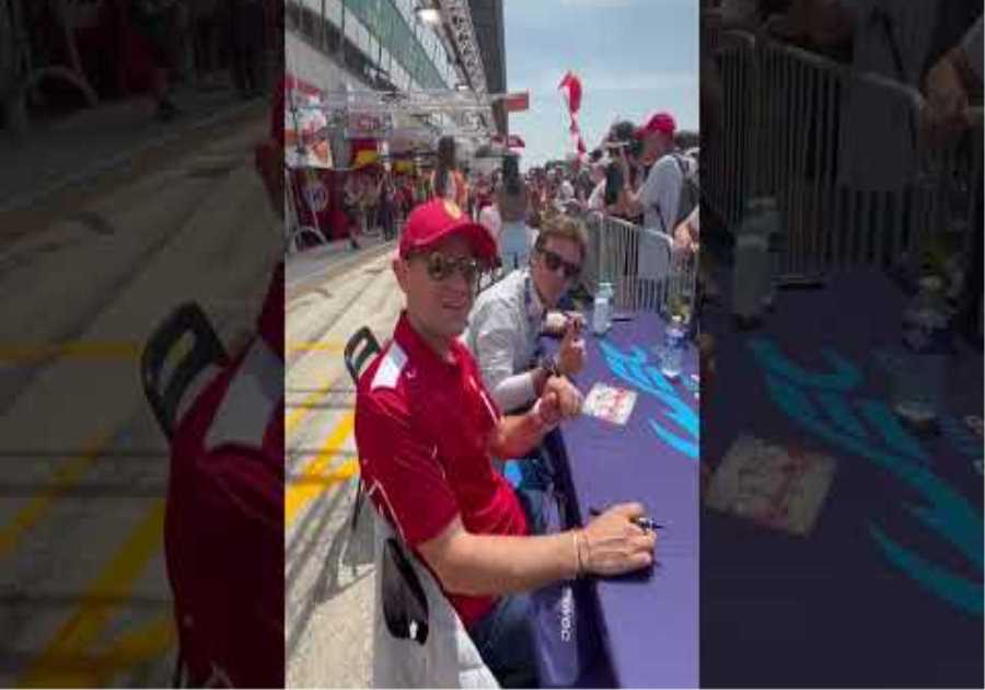 A look into our #LeMans24 autograph session 🤳#WEC #Ferrari296GT3 #FerrariRaces