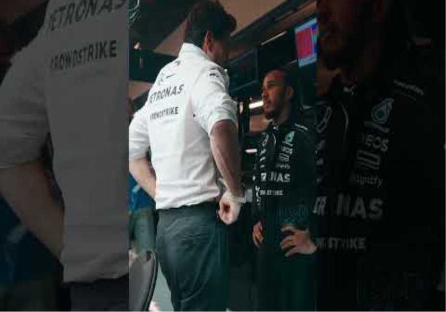 You'll Always Be Part of the Family: Toto and Lewis ❤️ #f1 #formula1 #mercedesamgf1