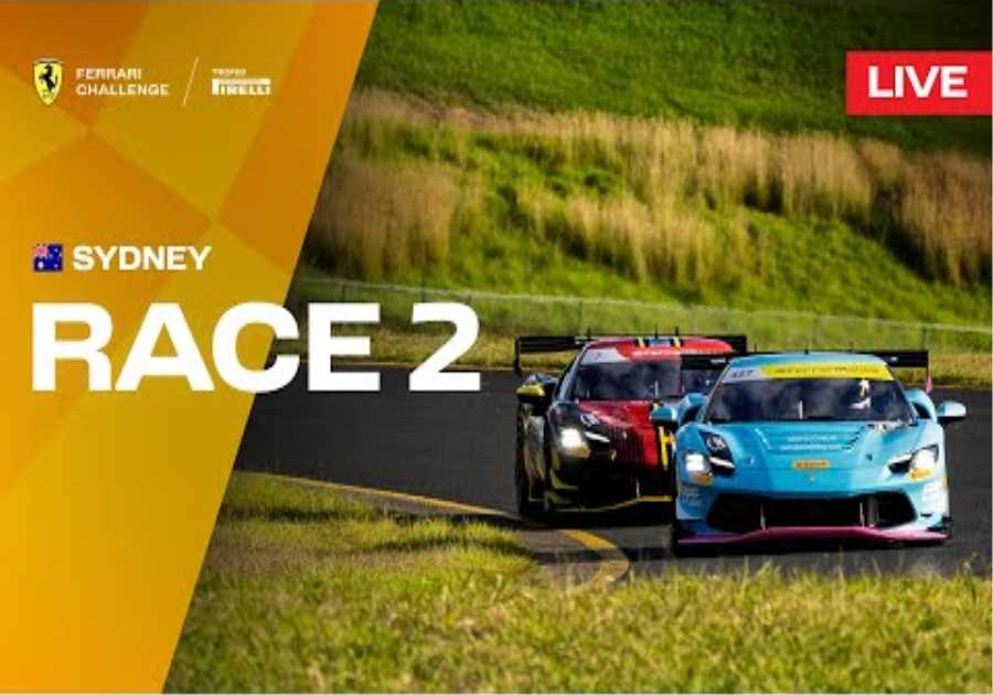 LIVE Ferrari Challenge Australasia - Sydney, Race 2
