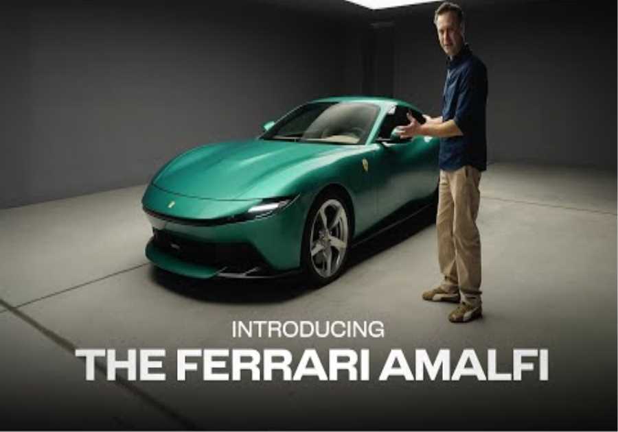 Get to know the new Ferrari Amalfi