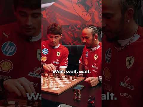 Oh Lewis and Charles are playing chess again 🤣