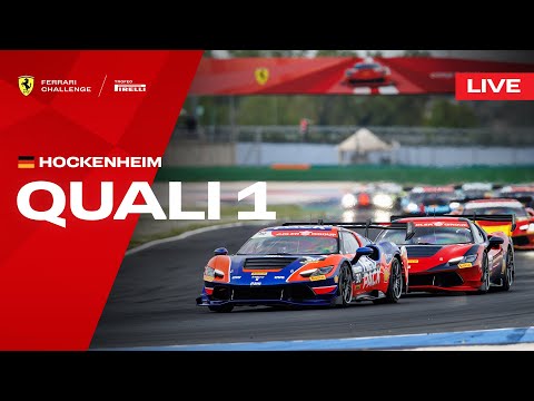 Live Ferrari Challenge Europe - Hockenheim, Qualifying 1