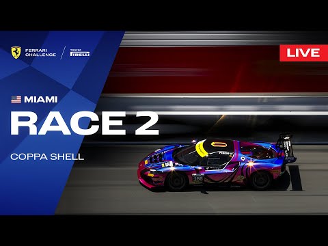LIVE Ferrari Challenge North America - Miami, Race 2 - Coppa Shell