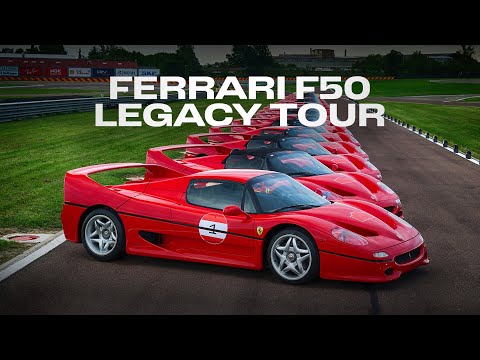The Ferrari F50 Legacy Tour in one word: memorable