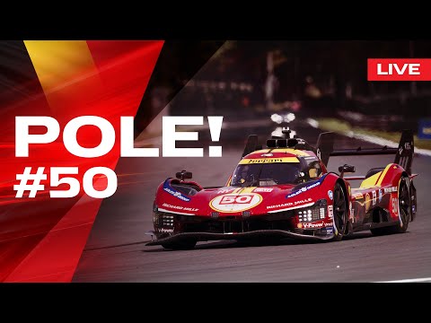 QUALI LIVE Onboard car #50 at 6 Hours of Spa | Ferrari Hypercar
