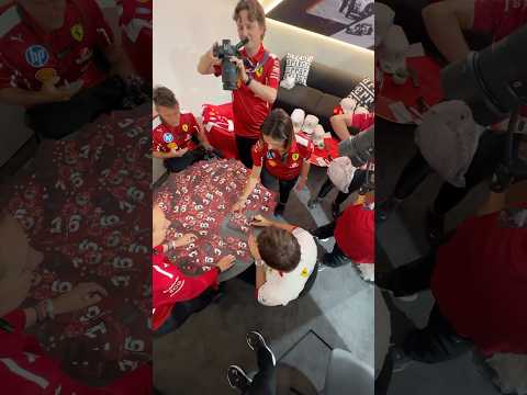 When you’re accidentally too locked in 😅 #F1Shorts #ScuderiaFerrari