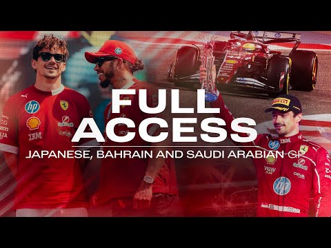SF Full Access | Japanese, Bahrain & Saudi Arabian Grands Prix