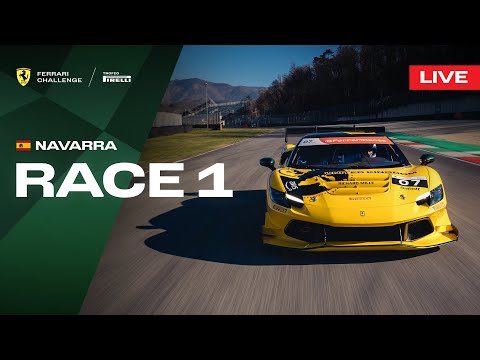 LIVE Ferrari Challenge UK - Navarra, Race 1