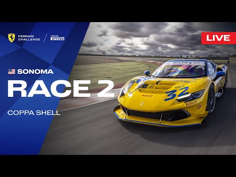 LIVE Ferrari Challenge North America - Sonoma, Coppa Shell 2