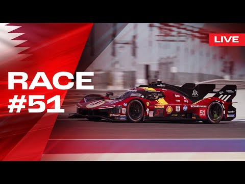 RACE LIVE Onboard Car #51 | Qatar 1812 KM | Ferrari Hypercar