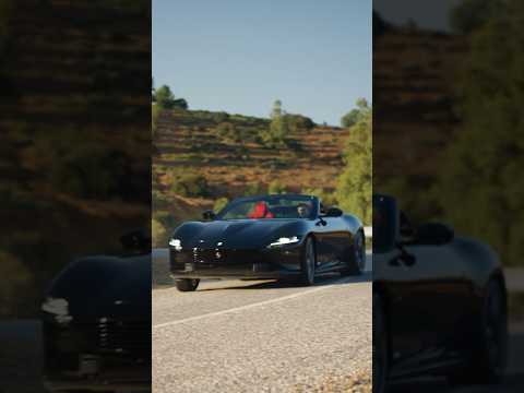 Nothing stacks up to the vibes of a road trip in the #FerrariRomaSpider. #LaNuovaDolceVita