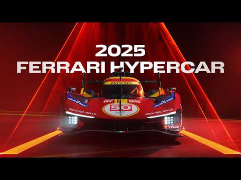 FIRST LOOK: The 2025 Ferrari 499P Hypercar | The journey starts here
