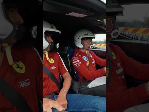 Charles Leclerc and Antonio Giovinazzi’s adrenaline before launching #Ferrari849Testarossa.#Ferrari