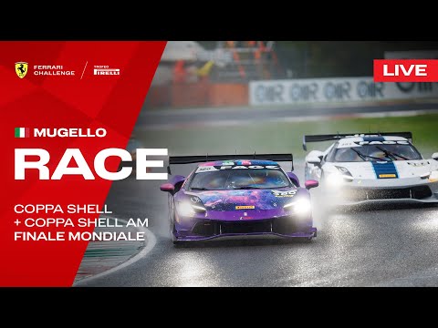 LIVE Ferrari Challenge, Mugello - Finali Mondiali, Coppa Shell + Coppa Shell AM