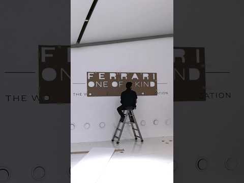 Creating #FerrariOneOfAKind ✨#FerrariTailorMade #MuseoEnzoFerrari #Modena #MuseiFerrari #Ferrari