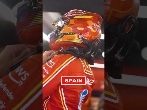 2024 lids, absolutely amazing 👌#ScuderiaFerrari #CharlesLeclerc #CarlosSainz #F1Shorts