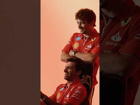 He’s one funny Chili 🌶️Full video just dropped! 😍#ScuderiaFerrari  #CarlosSainz #F1Shorts