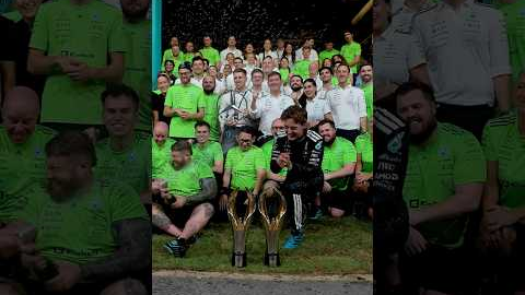 George Russell was BUZZING after winning in Singapore! #f1 #formula1 #mercedesf1
