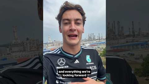 Spend the day with George Russell at the PETRONAS Melaka Energy Plant in Malaysia! 🇲🇾💚⚡️