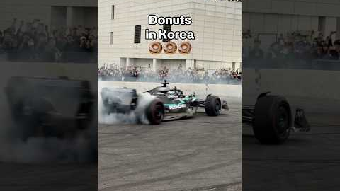 Valtteri is the donut KING 🍩👑 #f1 #formula1 #mercedesf1