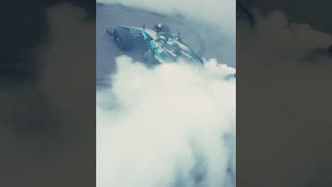 Crazy F1 donuts from the best drone pilot! #f1 #drone #mercedesamgf1