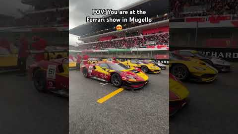 Brb, missing the Ferrari show already 🥲#FerrariFM25  #FerrariRaces
