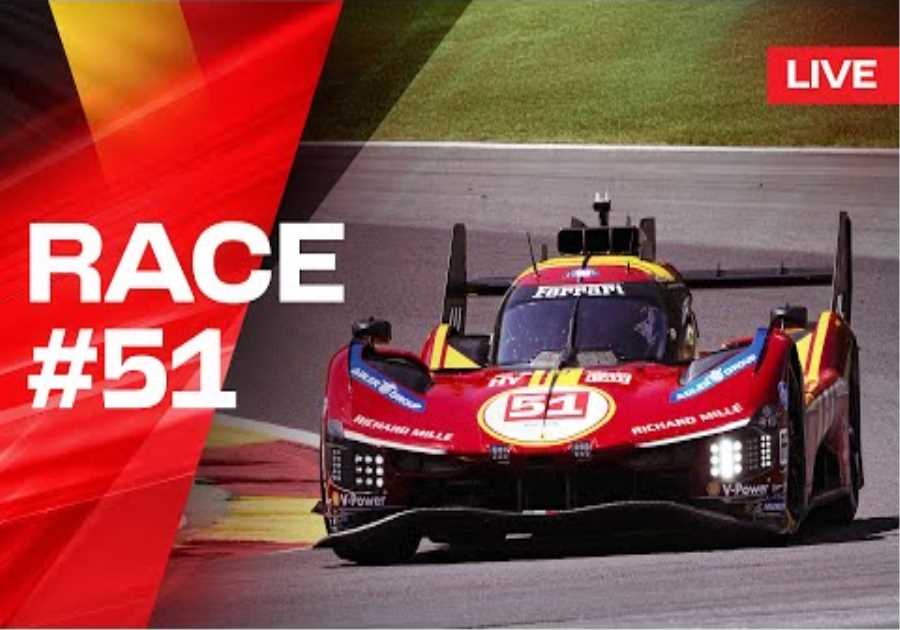 RACE LIVE Onboard car #51 at 6 Hours of Spa | Ferrari Hypercar