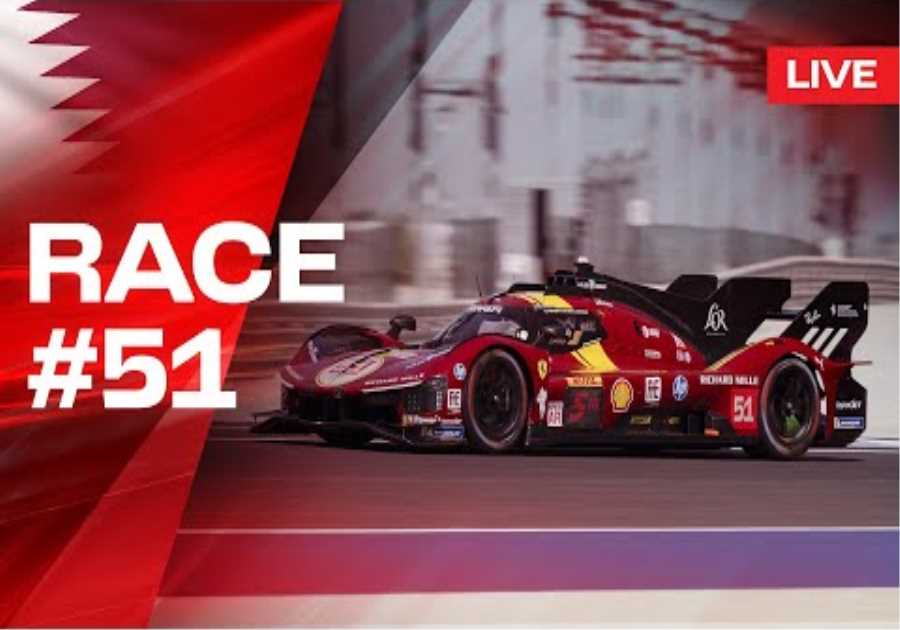 RACE LIVE Onboard Car #51 | Qatar 1812 KM | Ferrari Hypercar
